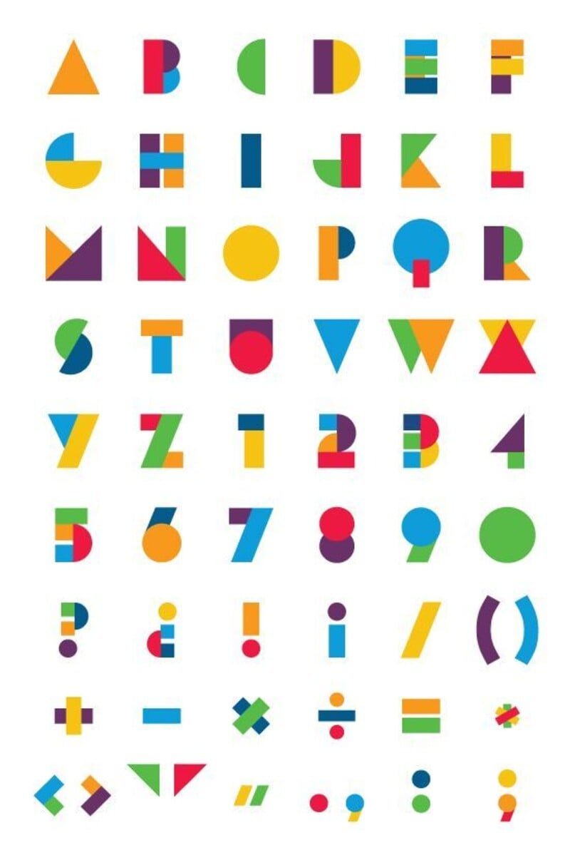 Colorful Alphabet