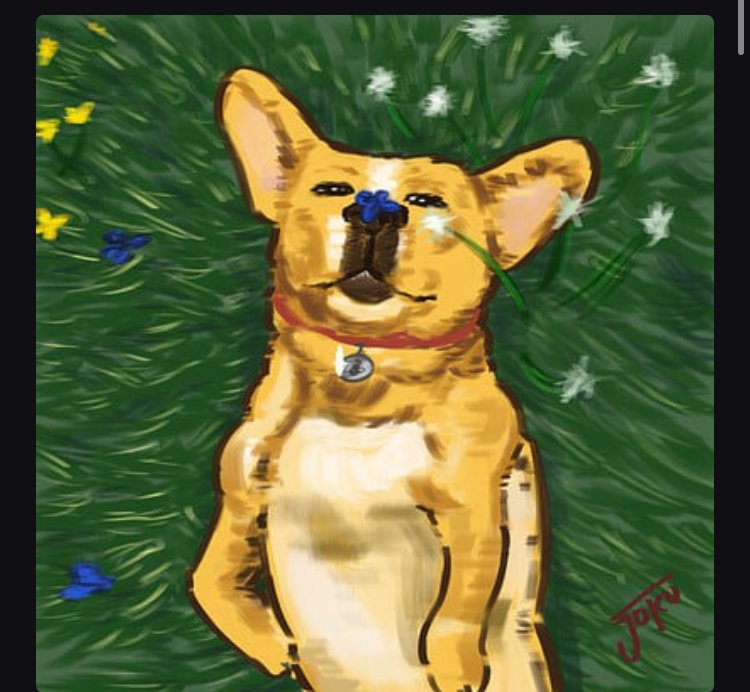 Dog art